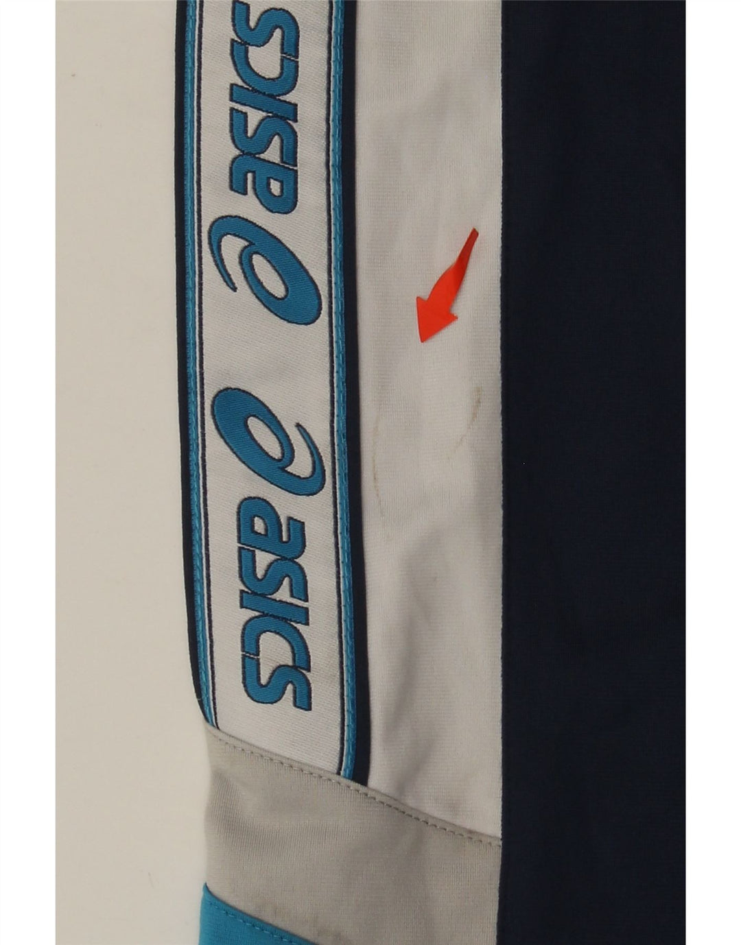 Calça de treino gráfica masculina ASICS médio azul marinho colorblock