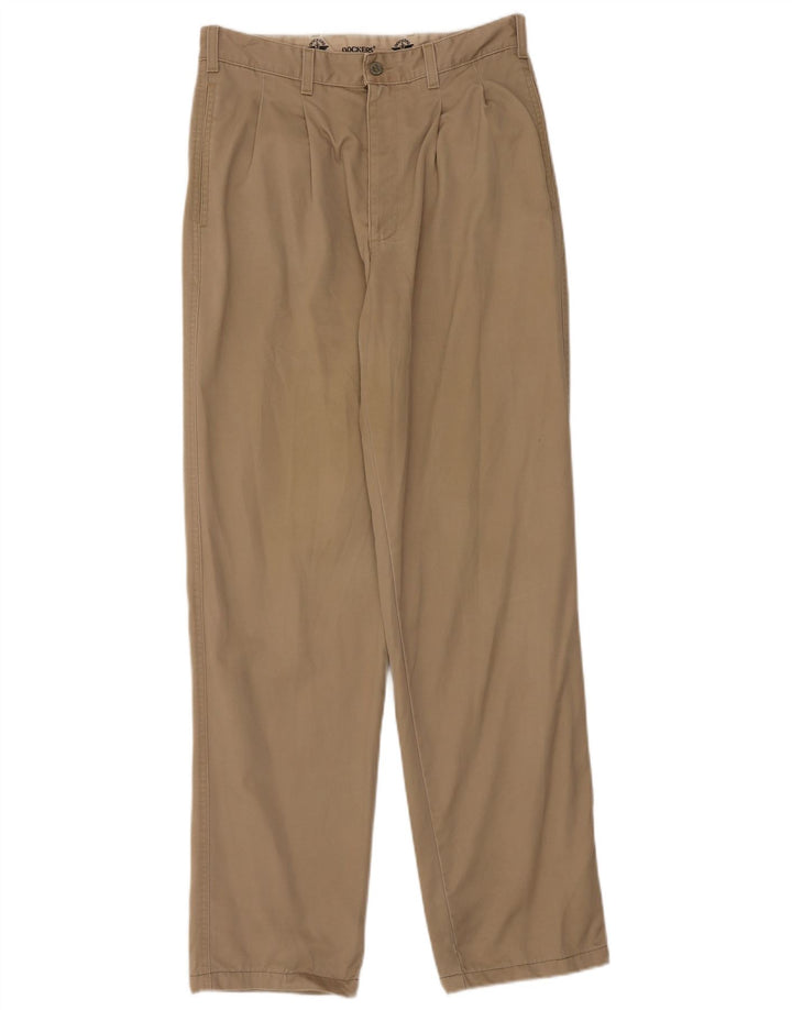 Calça Chino Masculina Dockers Pegged W31 L34 Bege