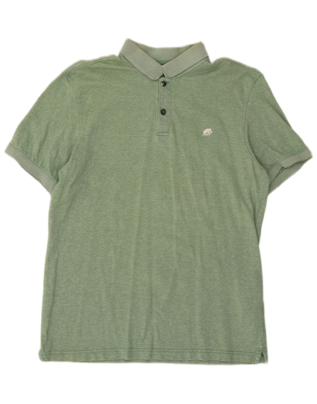 Camisa polo masculina BANANA REPUBLIC algodão verde médio