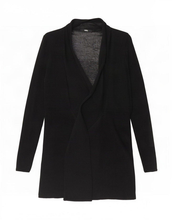 Suéter cardigã transparente feminino Marks & Spencer Reino Unido 14 médio preto