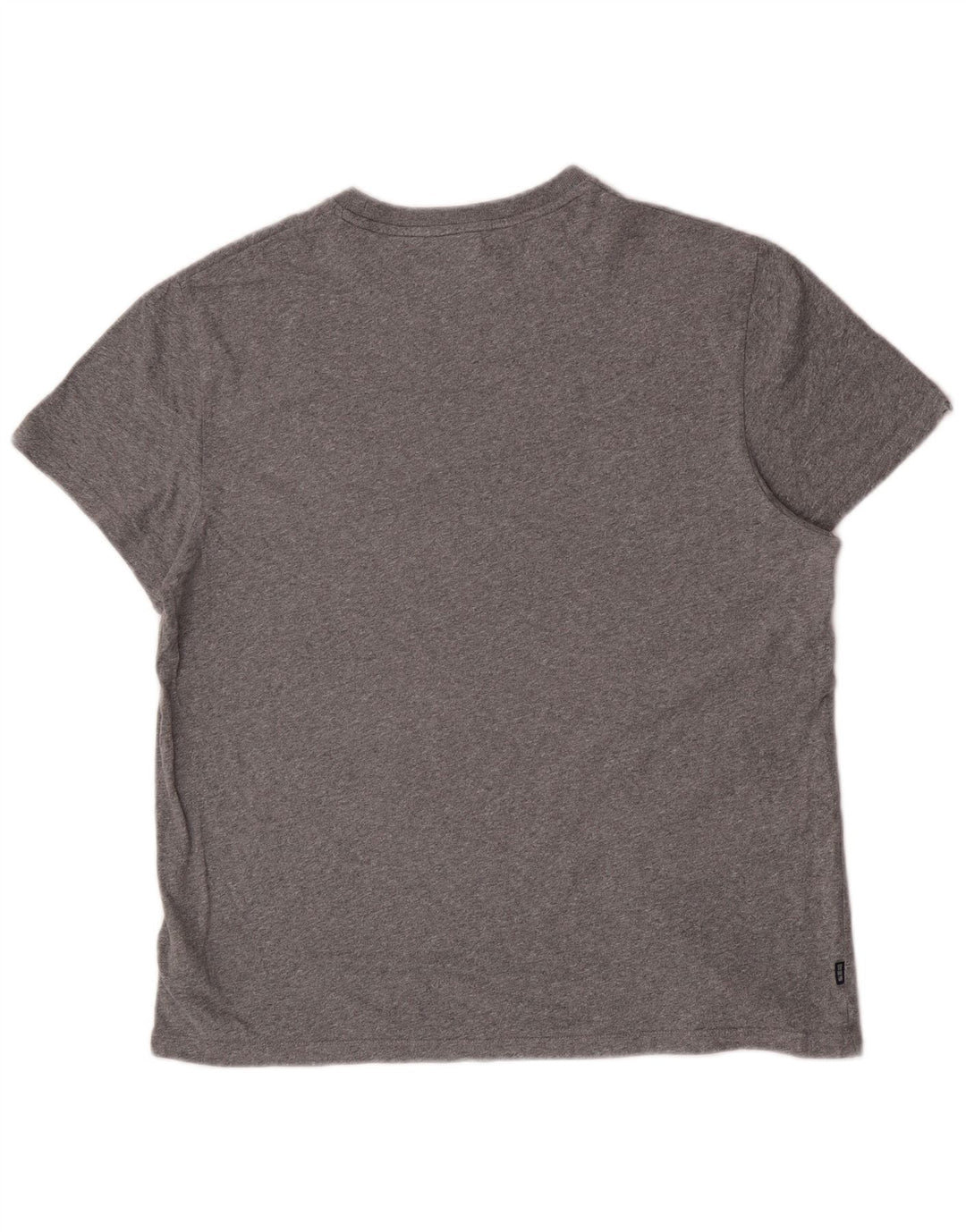 Camiseta feminina Superdry Top 2XL algodão cinza