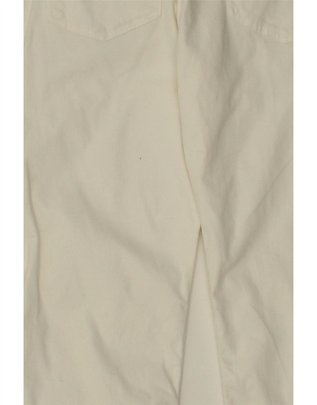HUGO BOSS Womens Slim Casual Trousers W32 L34 White Cotton Vintage Hugo Boss and Second-Hand Hugo Boss from Messina Hembry 