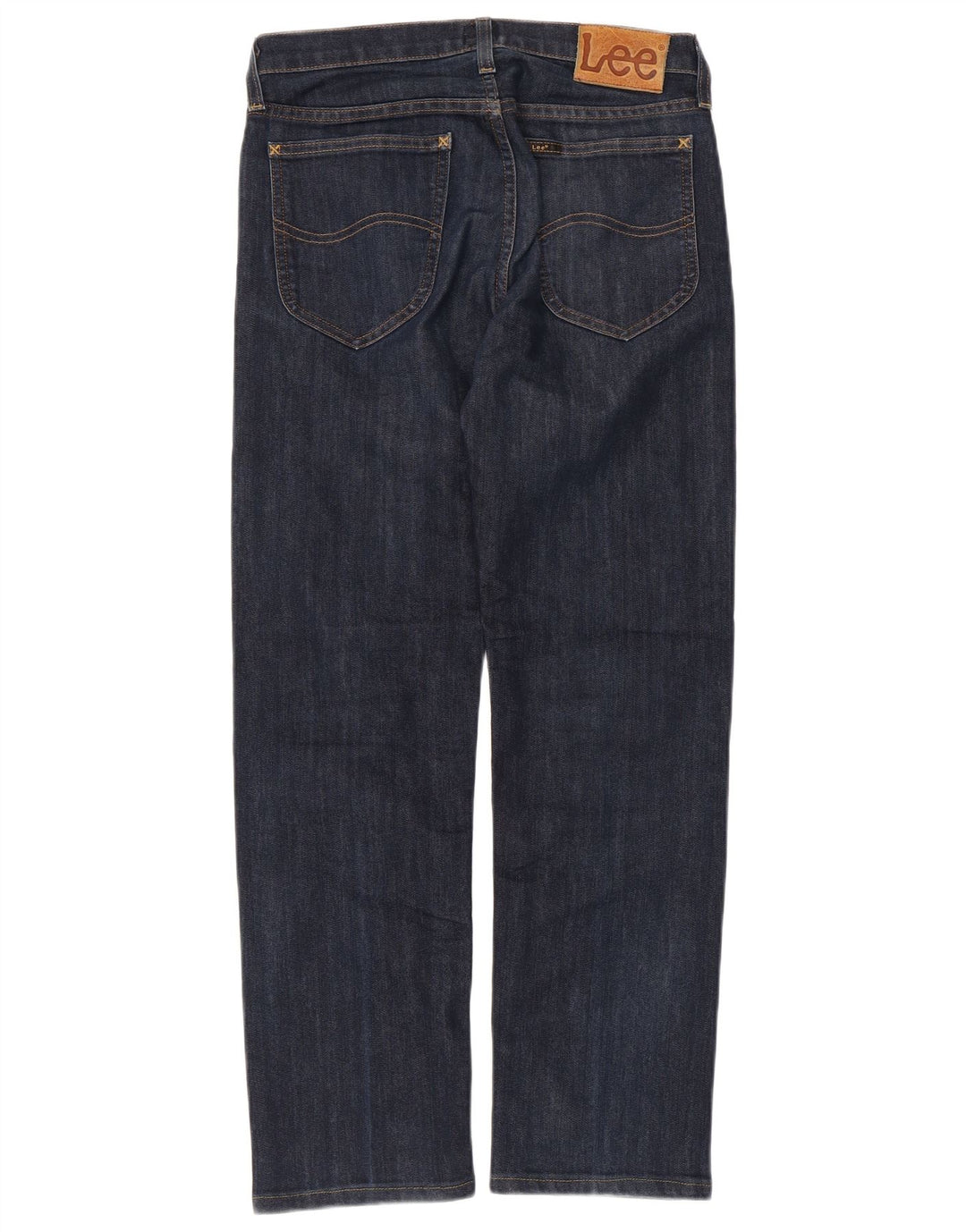 Jeans retos femininos Lee W30 L28 azul marinho