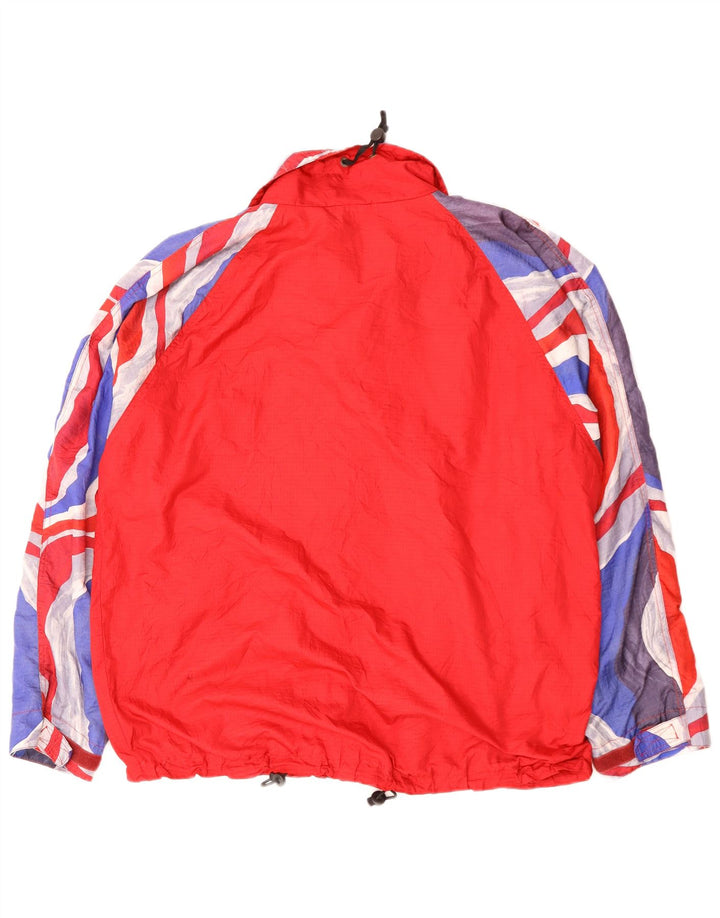 Jaqueta masculina de agasalho ODLO XL vermelho colorblock