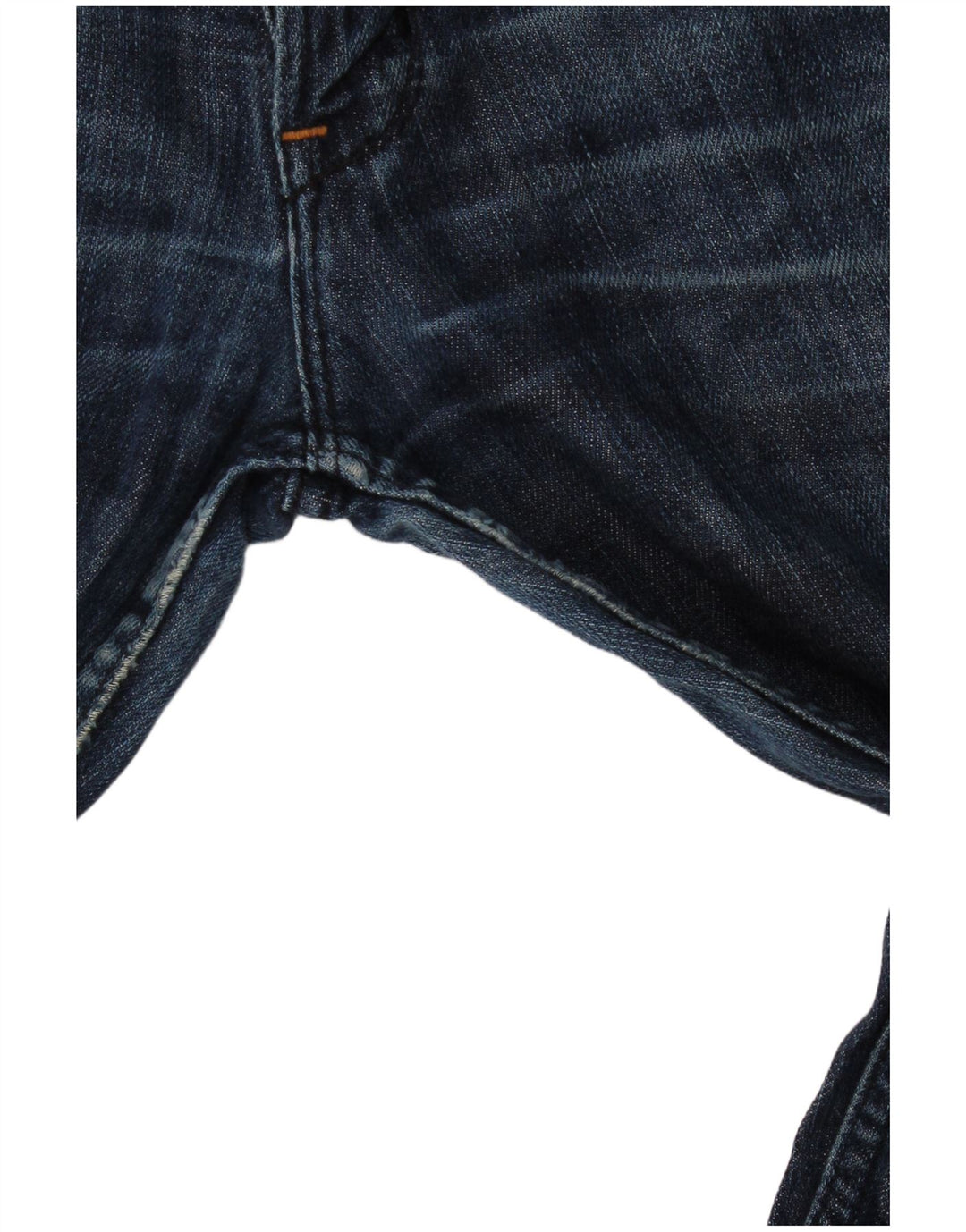 Lee Womens Amy Straight Jeans W30 L25 Azul Marinho Algodão