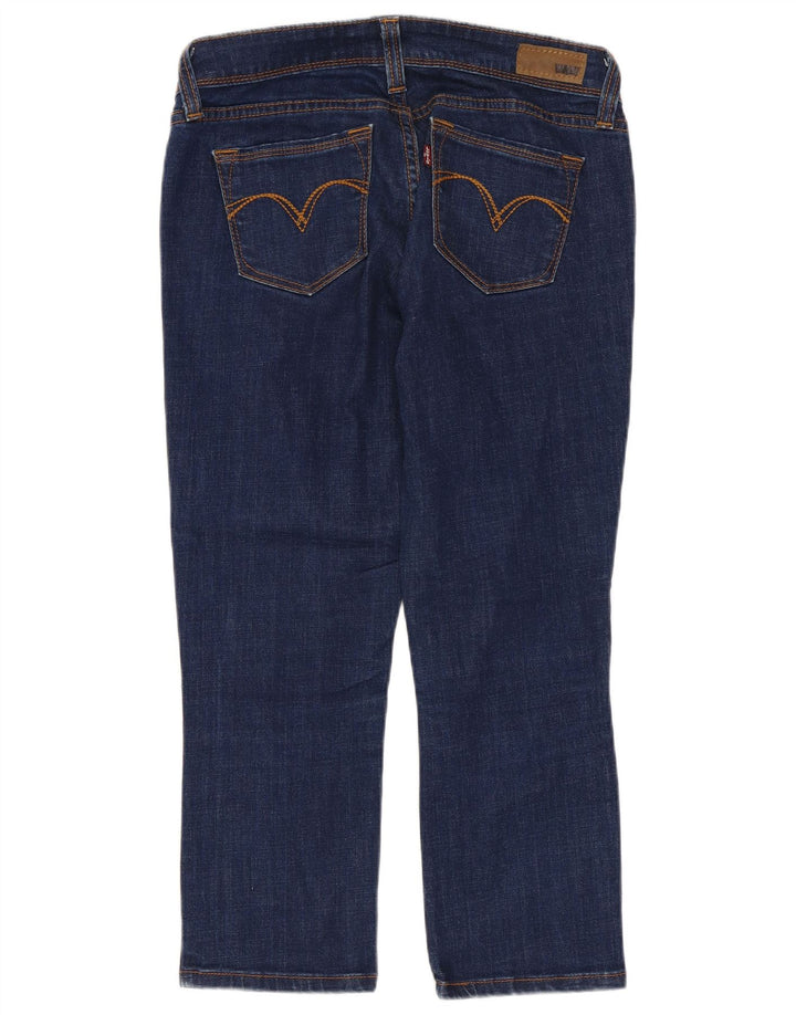 Jeans Capri feminino Levi's W26 L21 algodão azul marinho