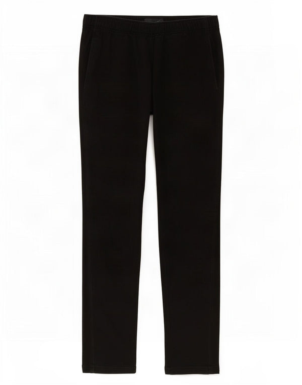 Calça de treino masculina Marks & Spencer pequena de algodão preto
