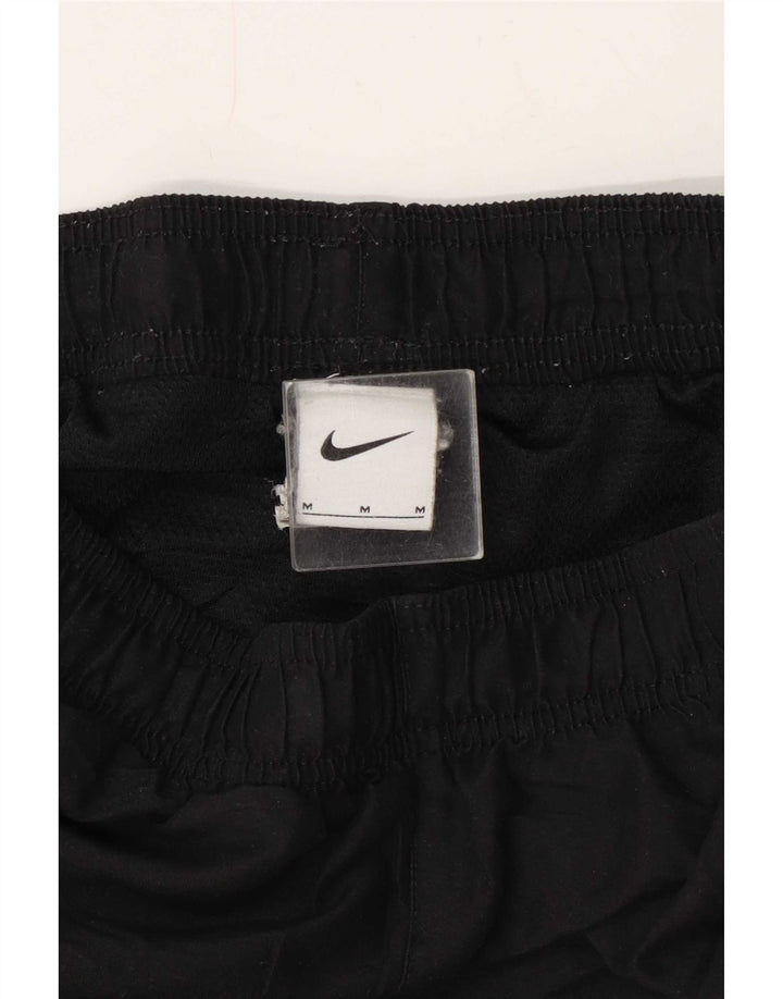 Shorts esportivos femininos Nike UK 14 poliéster preto médio