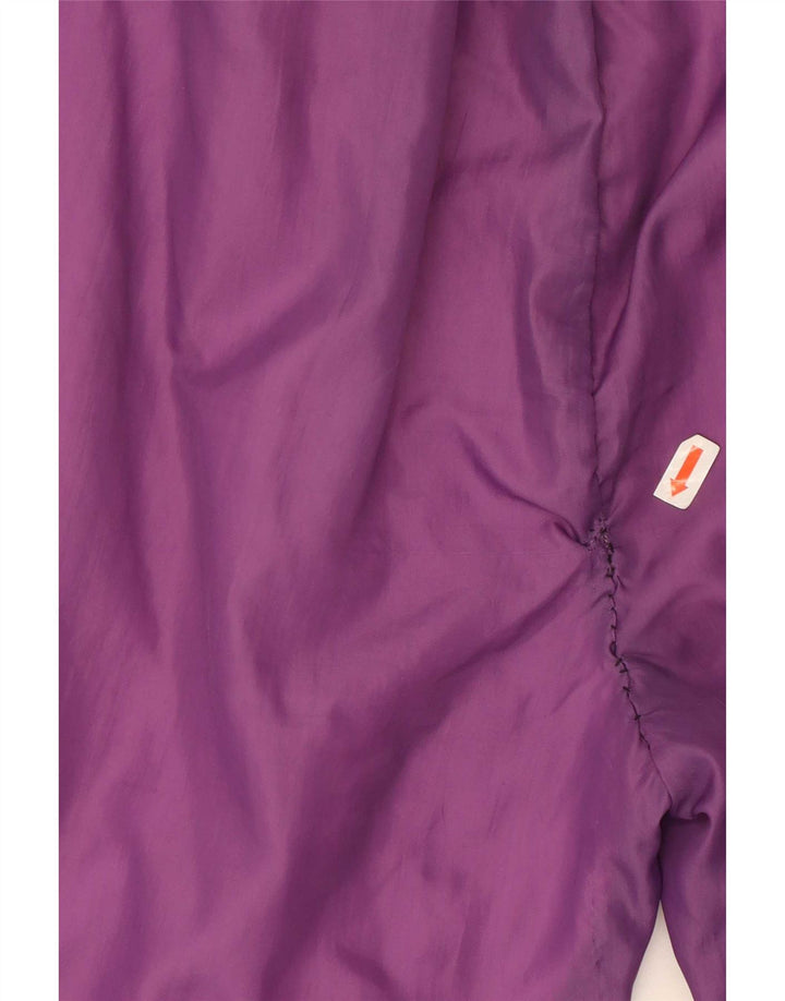 Calça de treino masculina Rodeo EU 46 pequena roxa geométrica nylon