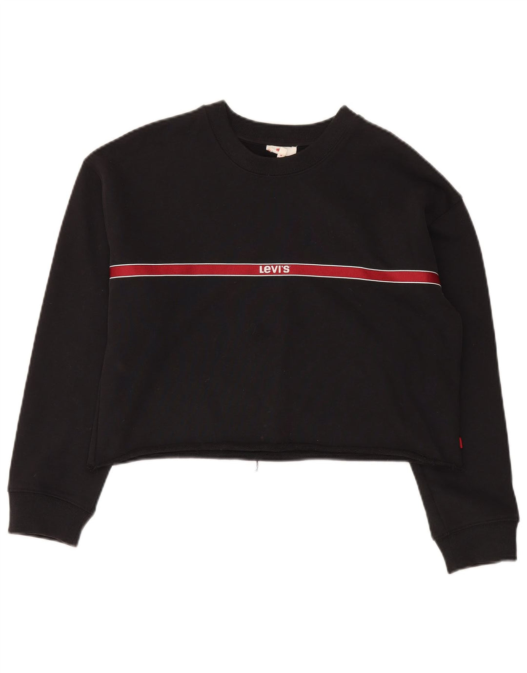 Moletom feminino oversized LEVI'S UK 6 XS listrado preto