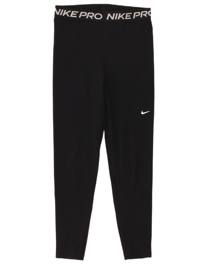 Leggings Nike Femininas UK 12 Médio Poliéster Preto