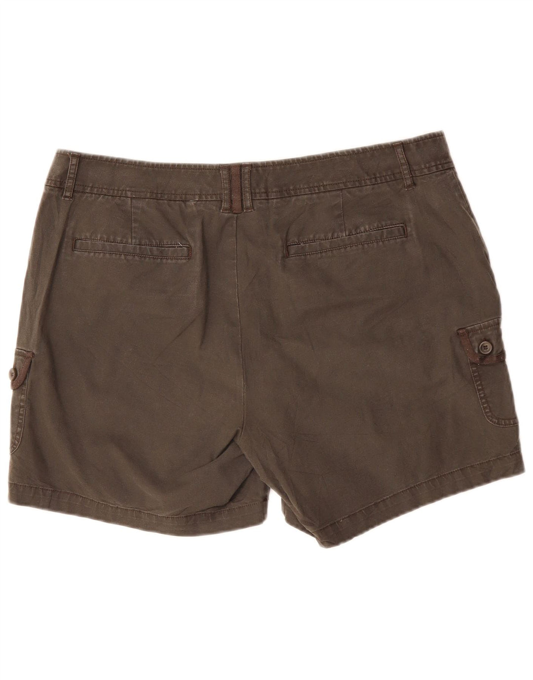 Shorts cargo feminino DOCKERS US 16 2XL W38 algodão cinza