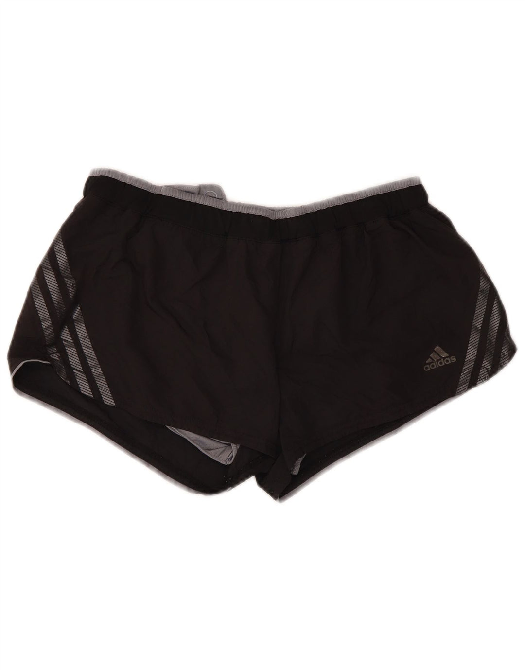 Adidas Womens Climacool Sport Shorts UK 12 Médio Preto Poliéster