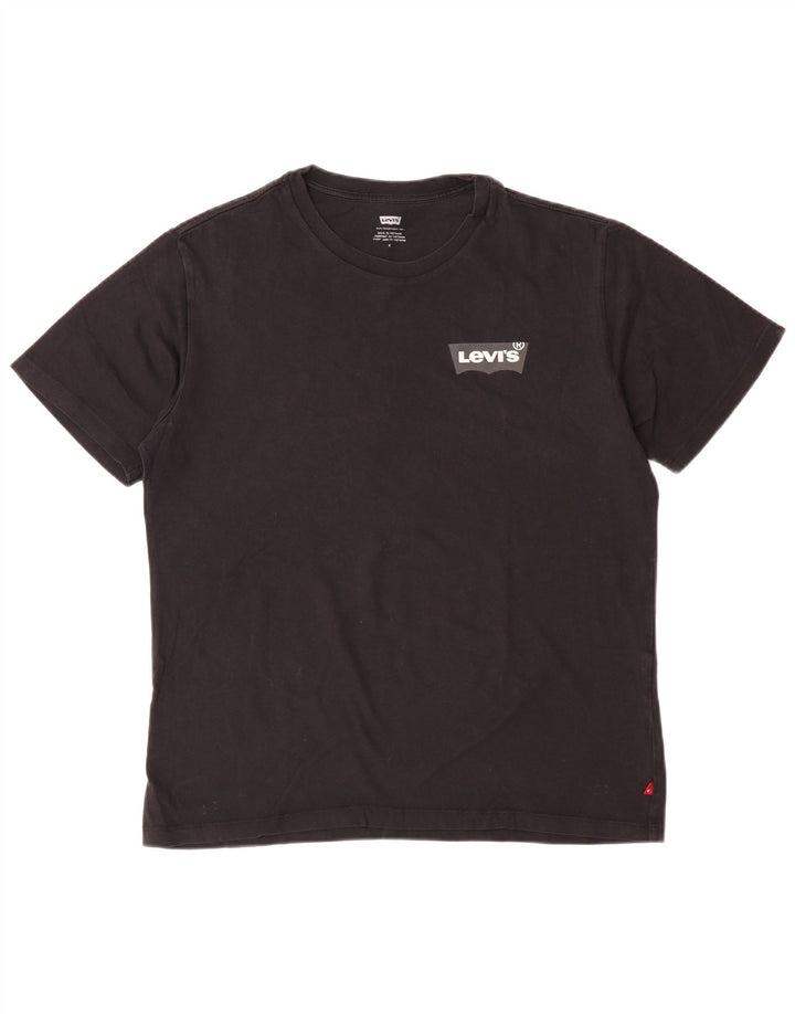 Camiseta masculina Levi's Top Médio Preto