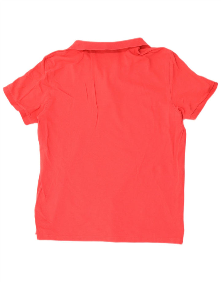 Camisa polo masculina regular Gant grande algodão vermelho