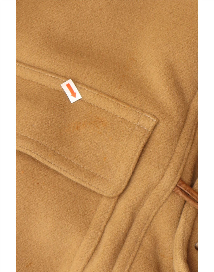 Casaco masculino VINTAGE com capuz IT 52 XL lã bege