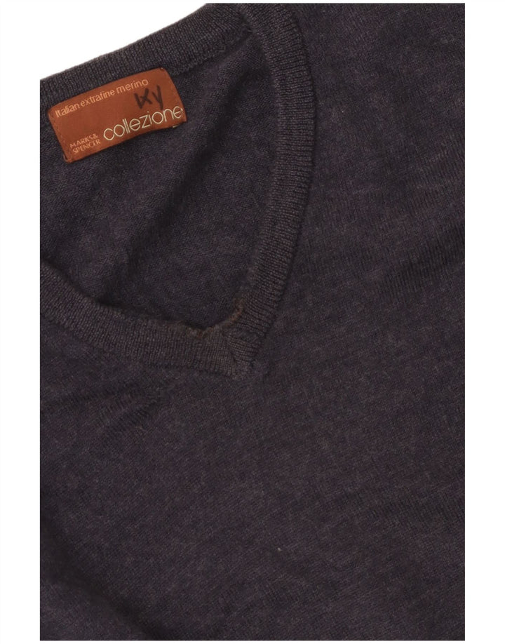 Regata masculina Marks & Spencer com colete pequeno azul marinho