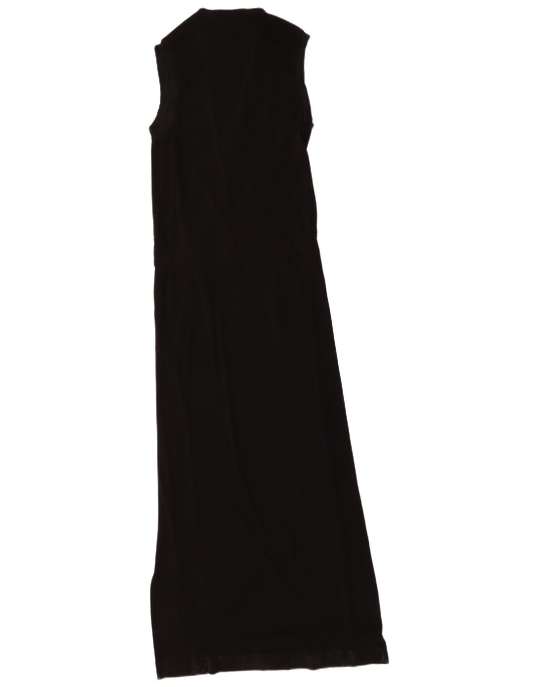 Seventy vestido maxi feminino sem mangas IT 46 grande viscose preta