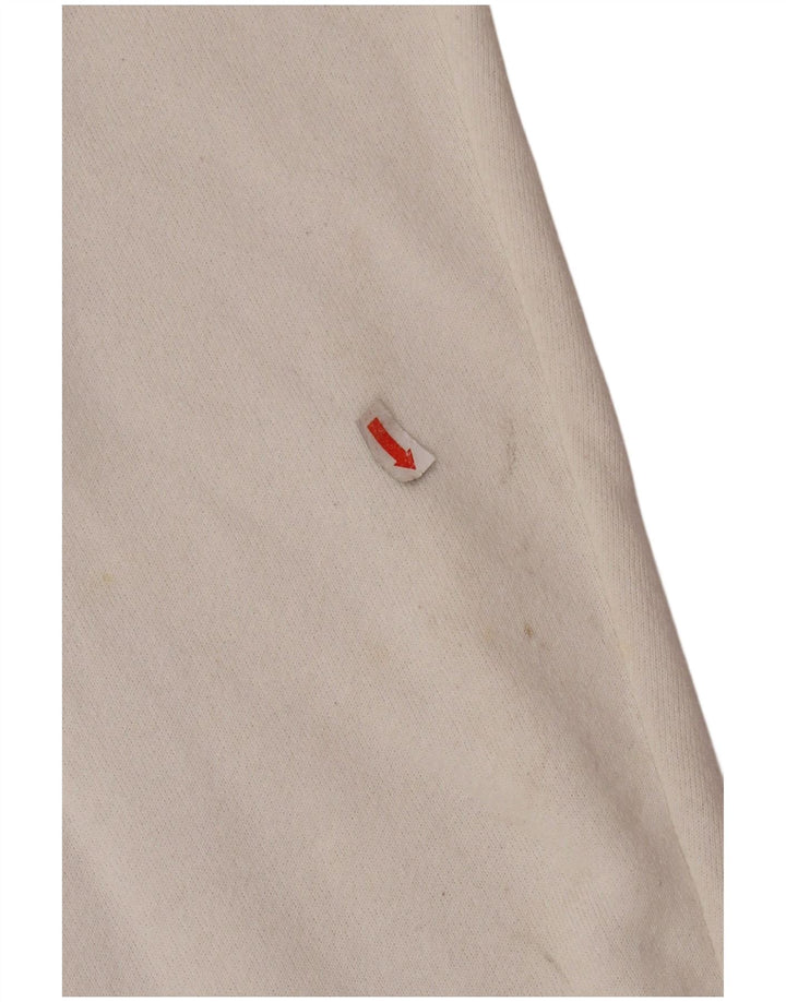 Suéter gráfico feminino TULTEX UK 16 grande algodão branco