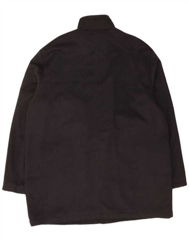 Sobretudo masculino PIERRE CARDIN IT 60 5XL lã preta