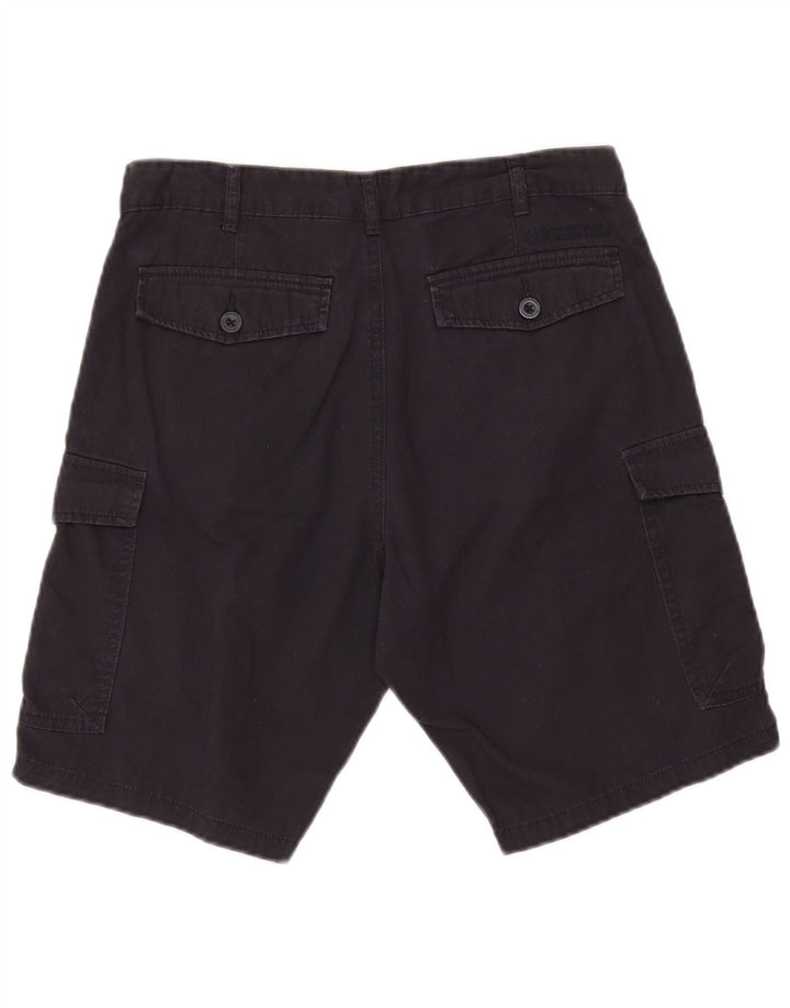 Shorts cargo masculino Mountain Warehouse W30 algodão azul marinho médio