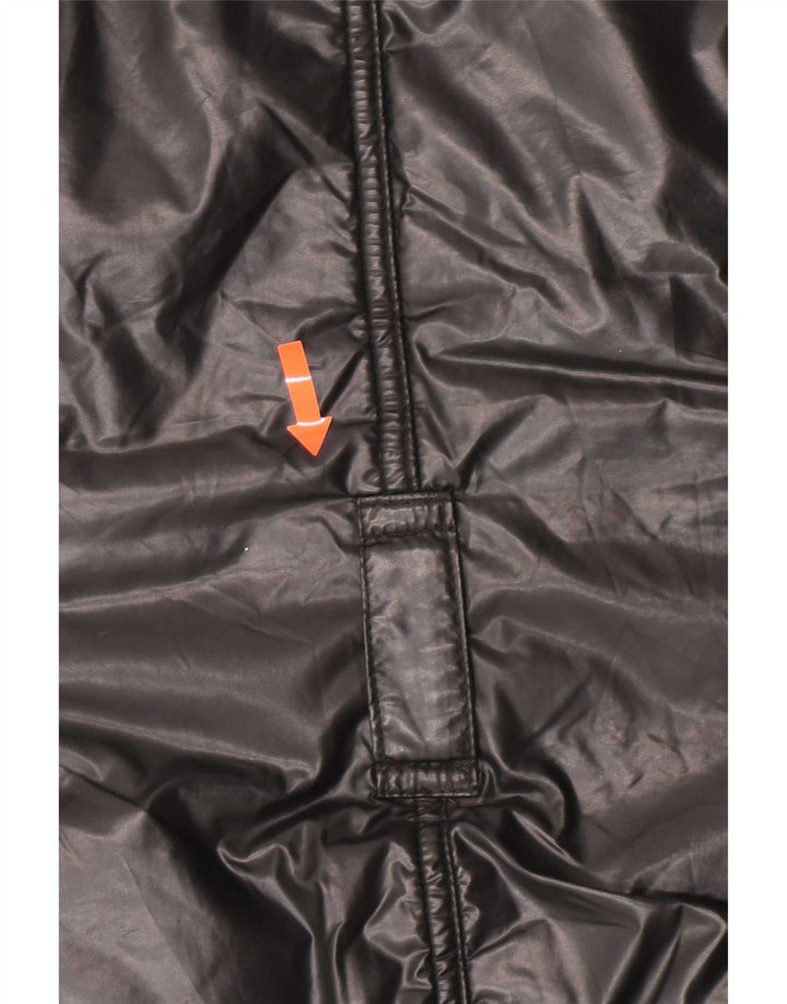 Jaqueta utilitária acolchoada feminina Barbour UK 12 poliéster preto médio