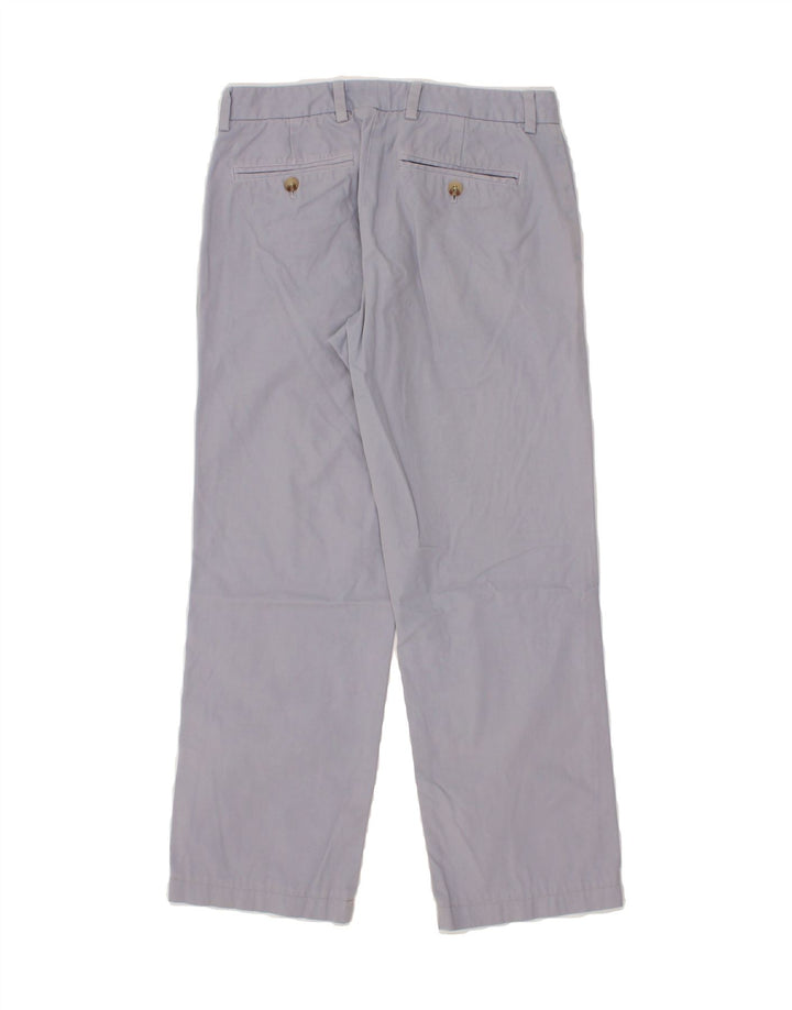 VINEYARD VINES Mens Straight Chino Trousers W28 L26  Blue Cotton Vintage Vineyard Vines and Second-Hand Vineyard Vines from Messina Hembry 