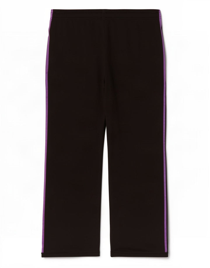 Calça de treino feminina Adidas UK 12 poliéster preto médio
