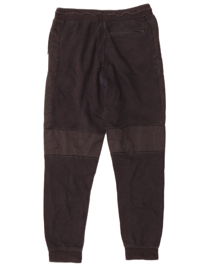 Nike Mens Treino Calças Joggers Pequeno Algodão Preto