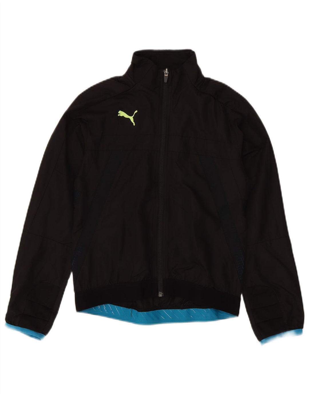 Casaco de treino PUMA Boys 11-12 anos preto poliéster