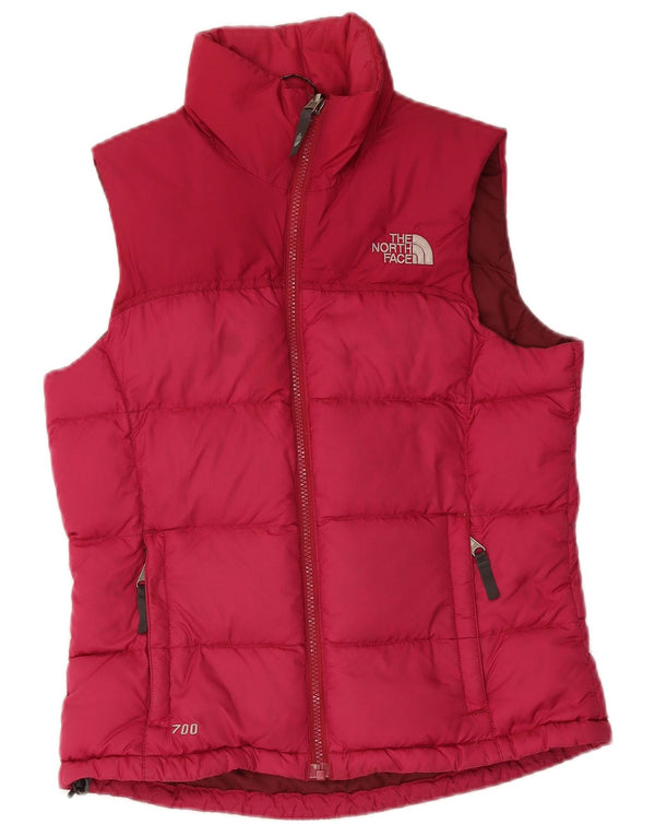 Colete acolchoado feminino The North Face UK 6 XS rosa nylon