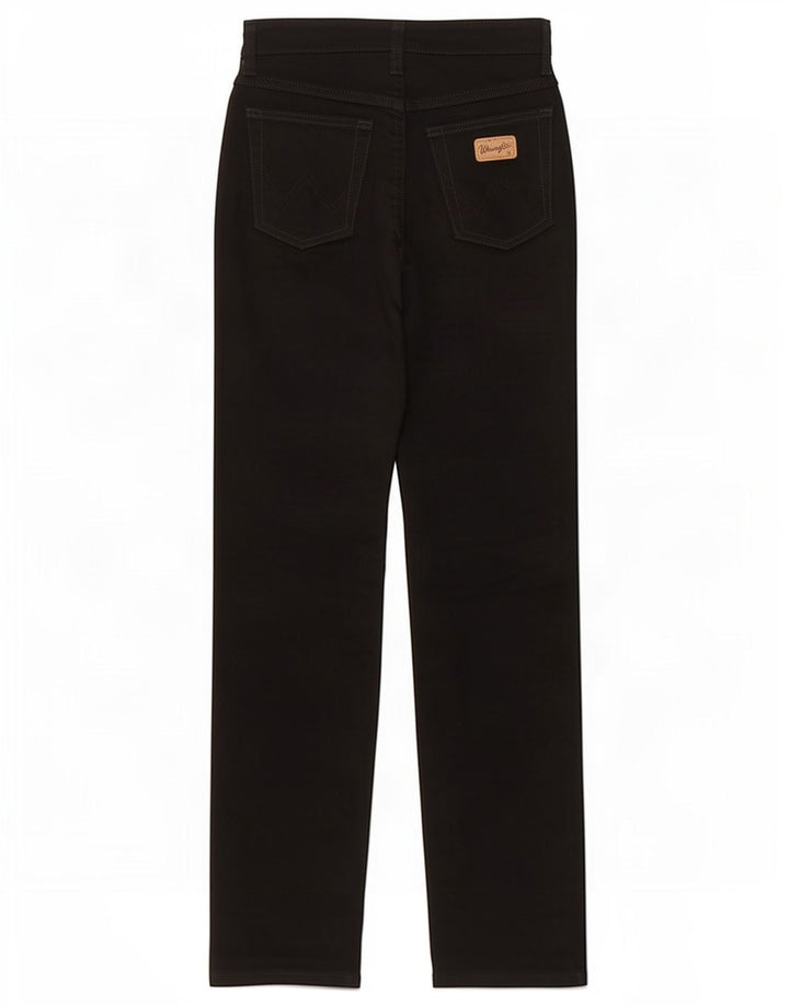 Jeans Wrangler feminino reto W26 L32 preto