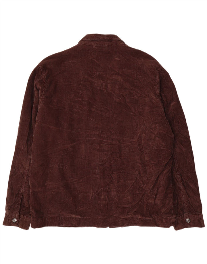 Jaqueta masculina de veludo CARRERA UK 42 XL algodão marrom