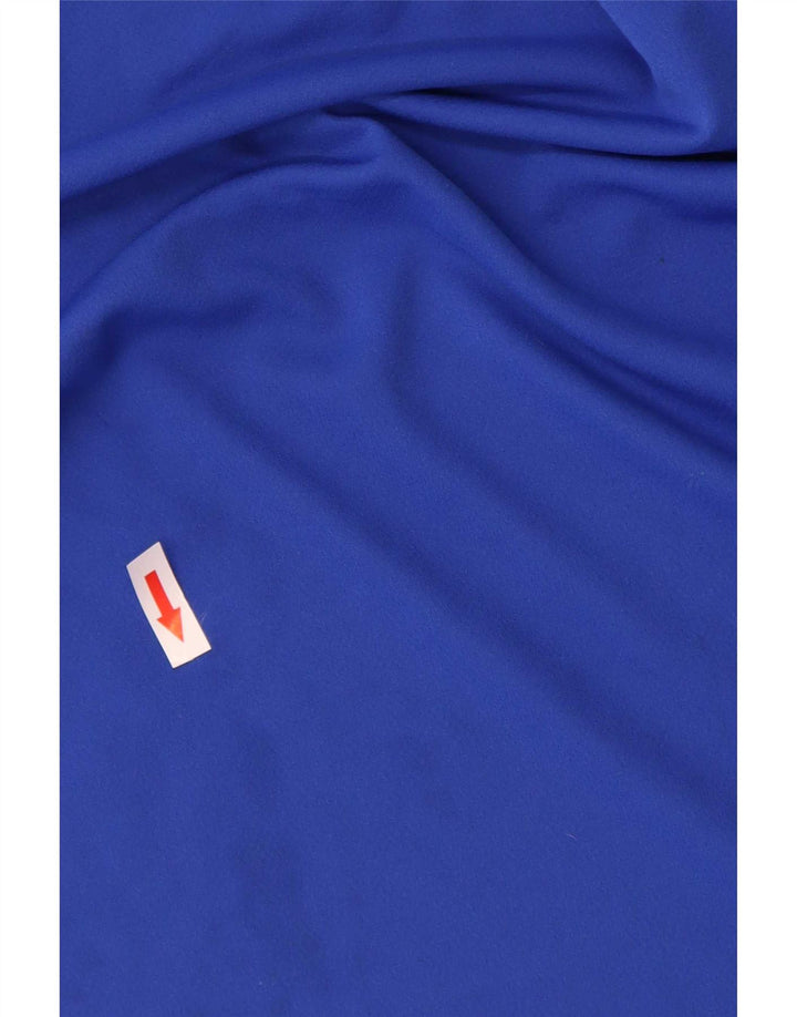 Adidas Masculino Climalite Camiseta Top 2XL Azul Colorblock Poliéster