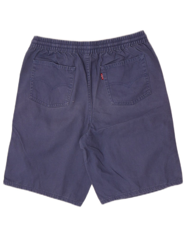 Shorts Levi's Meninos Relaxed Fit 15-16 Anos W28 Azul Algodão