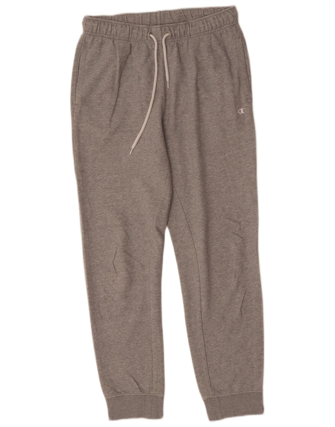 Calça de treino masculina CHAMPION joggers algodão cinza médio