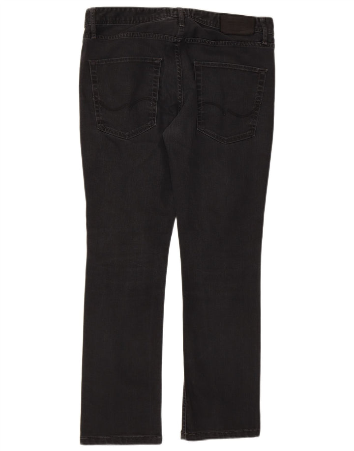 Jeans JACK & JONES feminino slim W34 L28 algodão preto