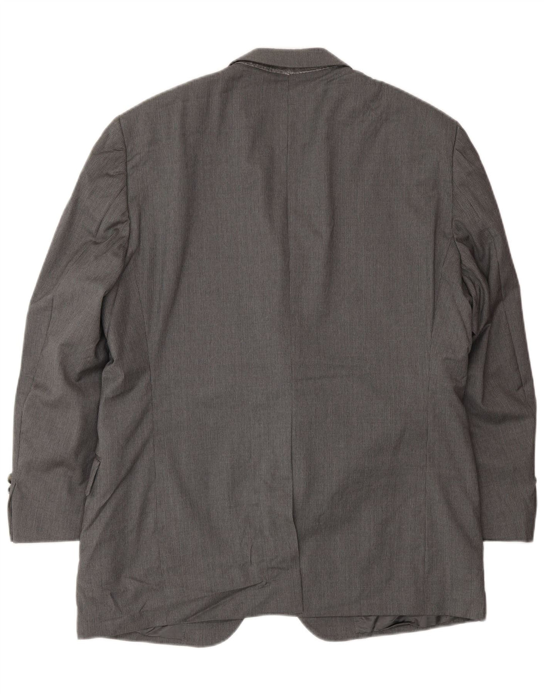 Jaqueta Blazer Masculina Brooks Brothers Slim 2 Botões Reino Unido 42 XL Lã Cinza