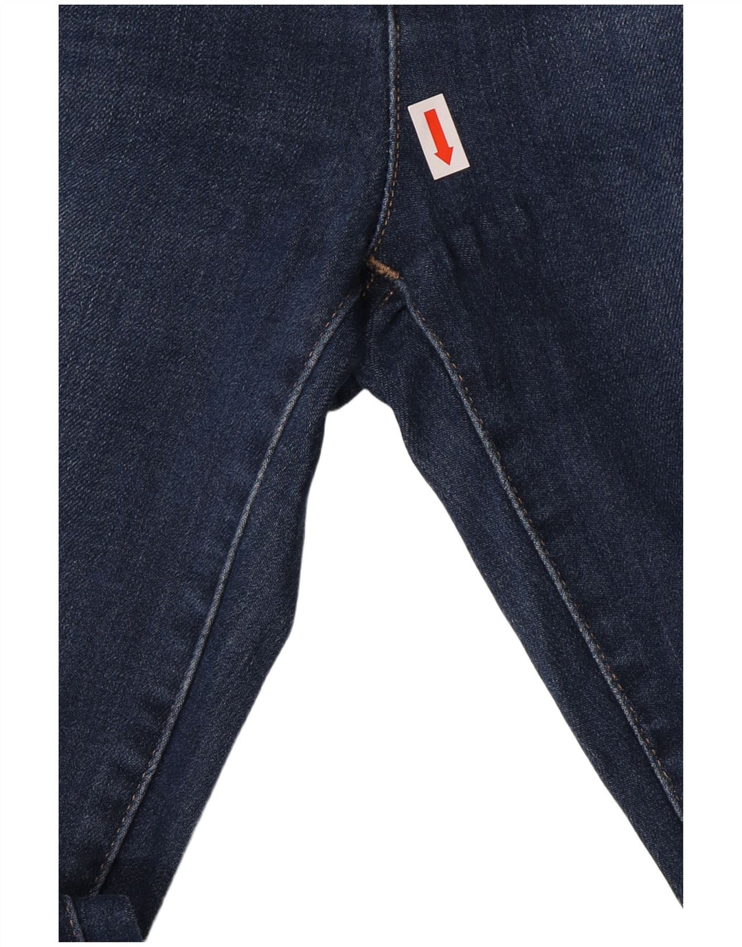 CHAPS Jeans Slim Feminino US 8 Médio W30 L30 Azul Algodão