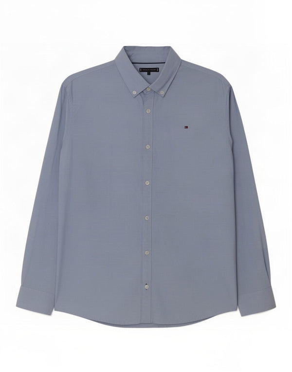 Camisa Tommy Hilfiger Menino 15-16 Anos Azul Algodão