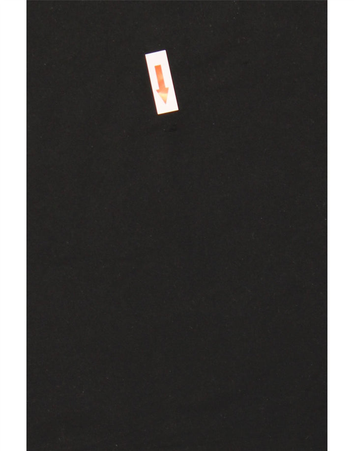 Under Armour Mens Camiseta Top Pequeno Poliéster Colorblock Preto