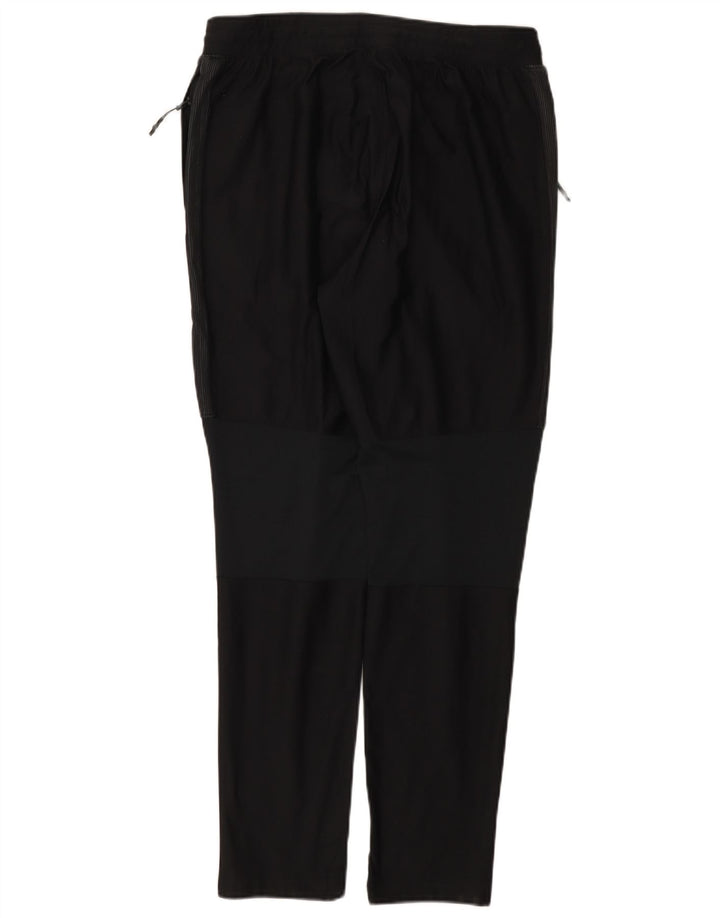 Calça de treino feminina Under Armour UK 14 grande poliéster preto