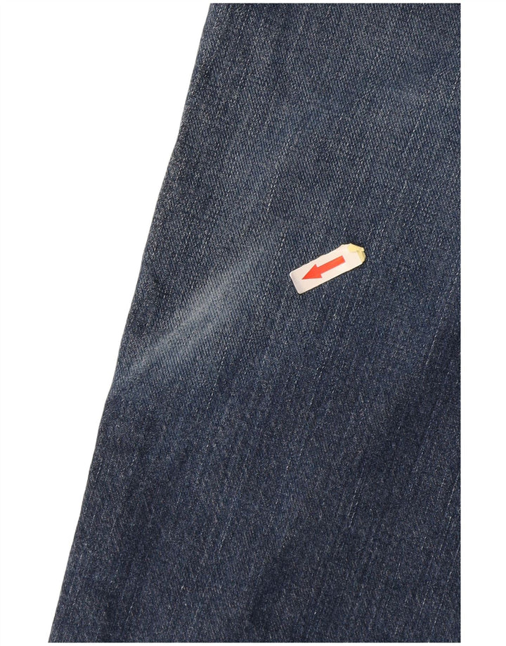 Eddie Bauer Mens Straight Jeans W36 L30 Azul Algodão