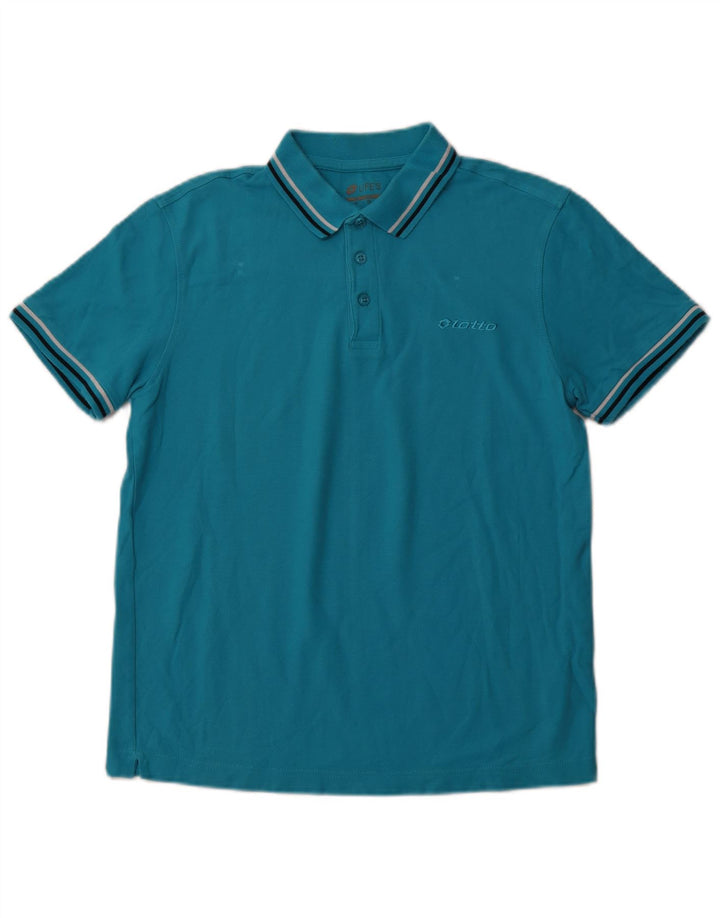 Camisa polo masculina LOTTO XS azul