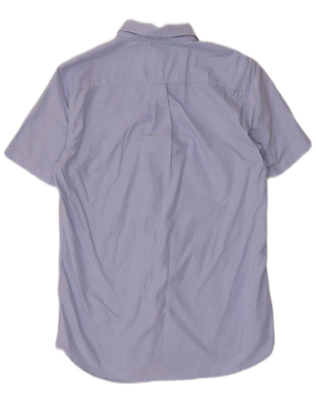 Camisa masculina Superdry manga curta regular fit pequena azul algodão