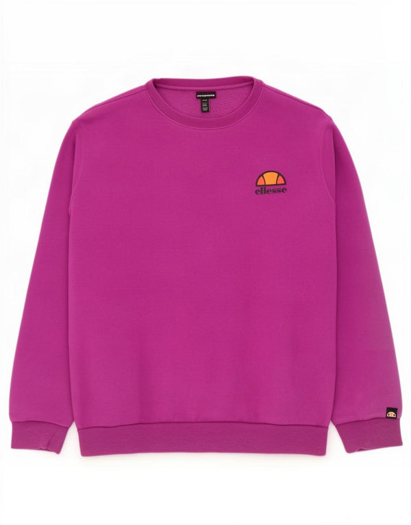 Ellesse moletom masculino jumper XL algodão roxo