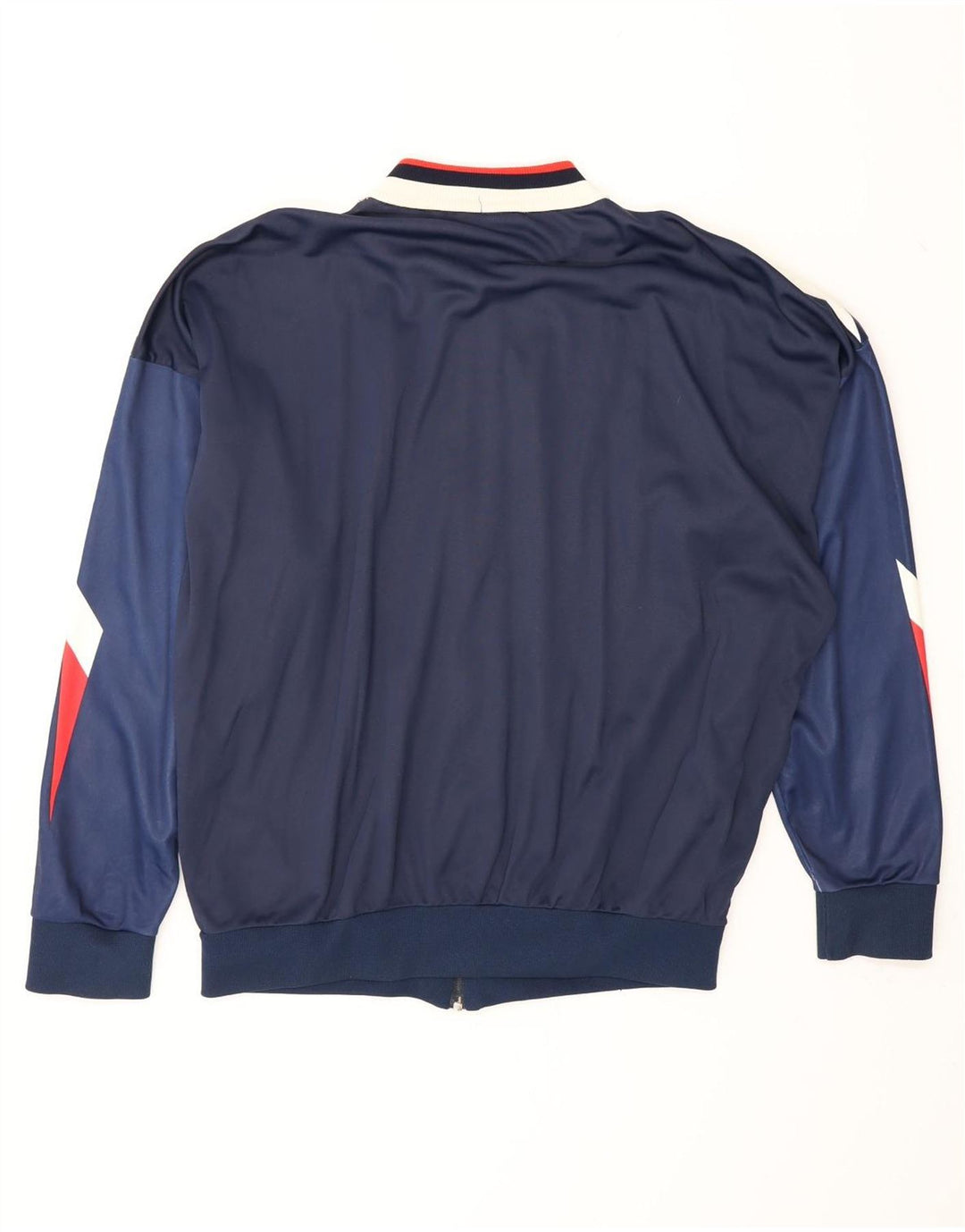 Umbro Masculino Cagliari 1990-1991 Jaqueta de treino grande azul marinho