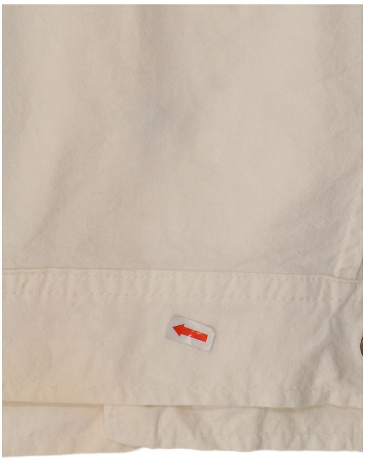 RIFLE Mens Utility Gilet IT 50 Grande Algodão Branco