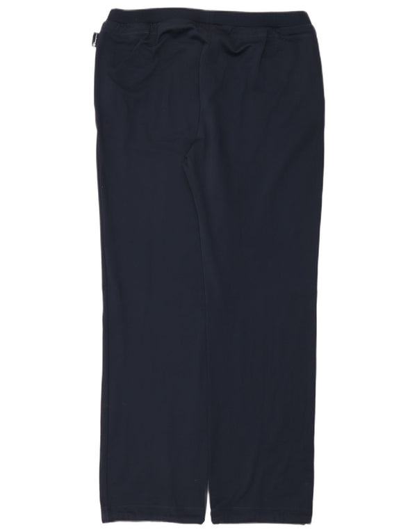 Calça de treino feminina Champion Easy Fit UK 18 XL azul marinho poliéster