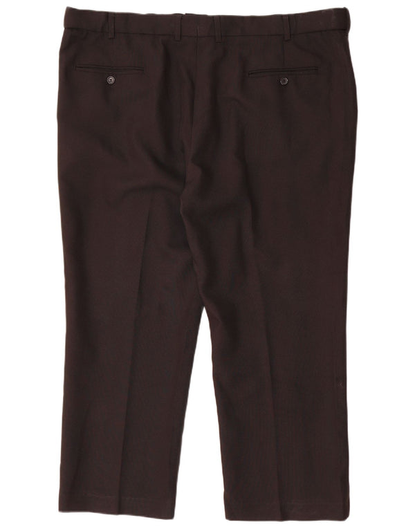 Farah Calça Chino Masculina Reta W42 L26 Poliéster Preto